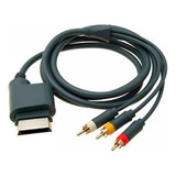 Cabo Av Audio E Video X360 X-box 360 Slims Arcade Oferta Nf