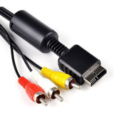 Cabo Av Audio/video E Rca Para Ps1-ps2-ps3