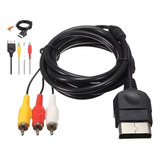 Cabo Av Novo P/ Xbox Clássico Primeira Geração Oferta