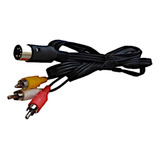 Cabo Av Rca Audio Video Mega Drive 1 E 2 Sega Gênesis 1
