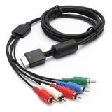 Cabo Av Rca Componente Playstation 1 Ps2 Ps3 Áudio E