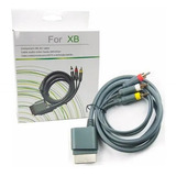 Cabo Av Xbox 360 Slim - Cor Cinza