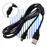 Cabo Carregador Controle Ps4 Pc Usb V8 Com Filtro 1,8m