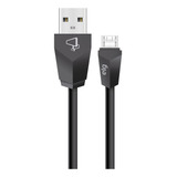 Cabo Carregador Micro Usb 1,8m Preto - ELG