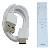 Cabo Carregador Usb-c Para Controle Remoto Samsung Solarcell