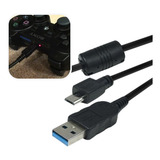 Cabo Controle Para Ps3 Grande 3 Mts Usb Carregamento Rápido