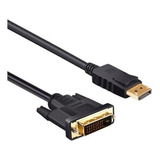 Cabo Conversor Adaptador Displayport X Dvi 24+1 Banhado