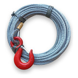 Cabo De Aço 7/16 6x25 11mm 50 Mts P/ Tifor Ponte Gancho 3ton