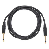 Cabo De Áudio De 65 Mm Para Guitarra Elétrica To Jack