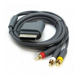 Cabo De Áudio E Vídeo Para Xbox-360 1.8 Metros - Av Rca