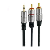 Cabo De Audio Profissional Estéreo P2 / Rca 3mt 0703 Top Pix