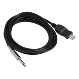 Cabo De Áudio Usb Para Guitarra Portátil, Conexão De Conexão