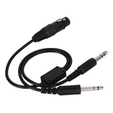 Cabo De Fone De Ouvido Para Fone De Ouvido Airbus Xlr To Ga