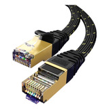Cabo De Rede Gamer Profissional Cat7 1 Metro - Ps/xbox/pc