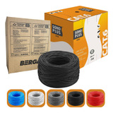 Cabo De Rede Internet Furukawa Sohoplus Cat6 Cftv 100m Preto