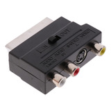 Cabo De Som De Tv Av Composto Scart Para Rca S-video