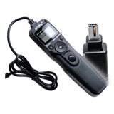 Cabo Disparador Remoto Com Timer Para Nikon Godox Ezb-n3 Cor Preto