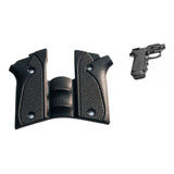 Cabo Empunhadura De Borracha Anatômica P/ Pistola Pt 938/940