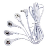 Cabo Fio 2.5mm 4 Saídas Para Aparelho Tens Eletrodo