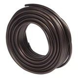 Cabo Fio Alimentação Som Bateria Automotivo 16mm 7 M Preto