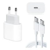 Cabo + Fonte Turbo Compativel iPhone 15 Usb - C 20w