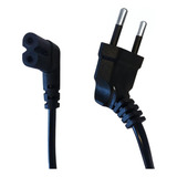Cabo Força Energia Bipolar 90° L 1.5m Tv Ps4 Ps5 Xbox One