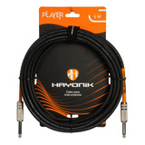 Cabo Hayonik Para Instrumentos Player P10 X P10 5m Preto