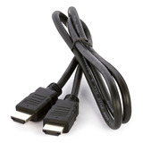 Cabo Hdmi 1.4 Metros Full Hd 1 Metro Preto Hdmi X Hdmi