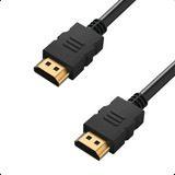 Cabo Hdmi 2.0 Premium 4k Hdmatters - 3 Metros: Transmissão 18gbps, Áudio 32 Canais, Arc, Banhado A Ouro, Compatível 1080p/720p/480p