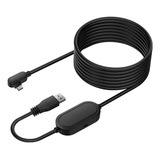 Cabo Link Usb-c Para Quest 5 Metros Com Entrada Carregamento