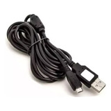 Cabo Micro Usb De 2m Para Carregar Controle Dualshock Ps4