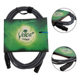 Cabo Microfone Tecniforte Xlr/xlr Voice Plus 4,58m