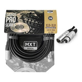 Cabo Microfone Xlr Xlr Balanceado Mxt Pro Series - 10 Metros