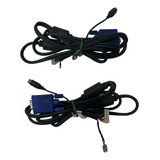 Cabo Original Vga E Alimentaçao Monitor Tft-lcd L1553s-sf