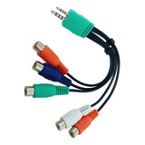 Cabo P1/p2 X Vídeo Componente Rca Para Tv Samsung Lcd,plasma