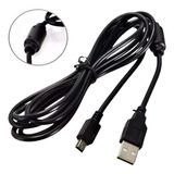Cabo Para Carregar Controle Ps4 Com Filtro Usb V8 3 Metros