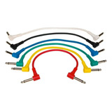 Cabo Para Pedal Rockcable Warwick 15cm Patch Cable Colorido