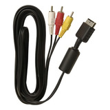 Cabo Para Play Station Ps3, Ps2, Ps1 Av (rca) Áudio E Vídeo
