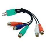 Cabo Para Tv Samsung P1+p2 X V.componente A/v Tv Led,plasma.