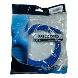 Cabo Patch Cord Cat.6 2,5m Azul - Kit 14un Pacific Network