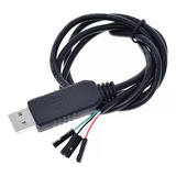 Cabo Pl2303hx Conversor Usb Para Rs232 E Ttl