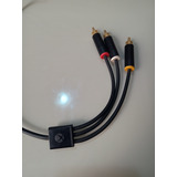 Cabo Rca Original P/xbox Super Slim Semi Novo