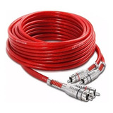 Cabo Rca Som Carro 5 Metros Blindado Stetsom Prata 4mm