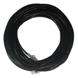 Cabo Rede Internet 10m Crimpado Rj45 Cat6 Preto Até 1gbps