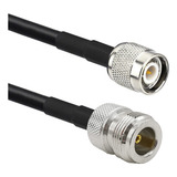 Cabo Rgc58 Adaptador Extensor 5 Metros Tnc Macho X N Femea