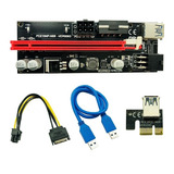 Cabo Riser 009s Pci-e Express 1x A 16x Extensor Riser 