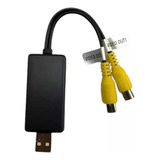 Cabo Saída De Vídeo Usb X Rca - Adaptador Vídeo Out