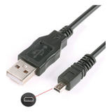 Cabo Usb 8p Para Sony Cybershot Dsc-s730 Dsc-s750