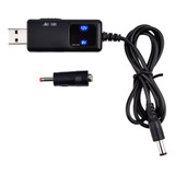 Cabo Usb Conversor De Tensão 5v Para 9v/12v Step Up Digital
