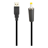 Cabo Usb Macho Para Plugue Dc 4,00mm X 1,7mm 3 Metros